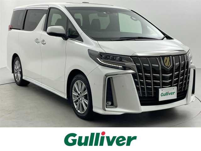トヨタ アルファード S タイプゴールド 福井県 2020(令2)年 2.2万km ホワイトパールクリスタルシャイン ＪＢＬサウンド/サンルーフ/メーカーオプションナビ/トヨタセーフティーセンス/全方位カメラ／/電動リアゲート/両側パワースライドドア/レーダークルーズコントロール/後部用モニター/２．０ＥＴＣ/オートライト/オートマチックハイビーム