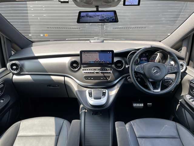 メルセデス・ベンツ Ｖ２２０ d AVG AMGライン 三重県 2021(令3)年 2.3万km オブシディアンブラックM ACC/レーダーセーフティ/後席モニター(DVD/USB/SD/HDMI)/ヘッドレストモニター/純正ナビ/全方位カメラ/ブラックレザーシート/デジタルインナーミラー型ドラレコ/両側パワースライドドア/シートヒーター/電動リアゲート