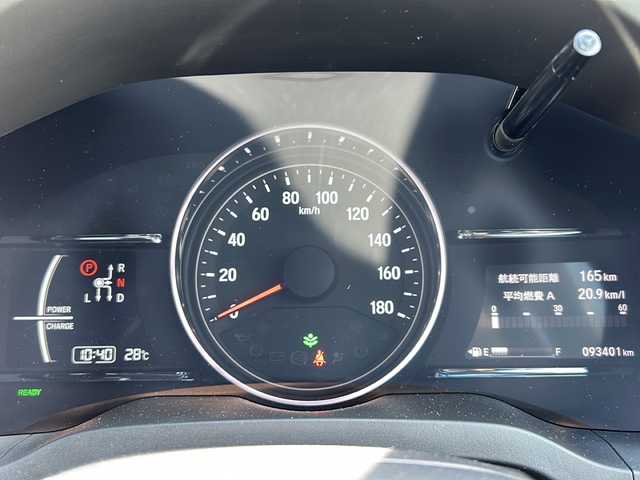 ホンダ ヴェゼル ハイブリッド RS ホンダセンシング 茨城県 2018(平30)年 9.4万km プレミアムクリスタルレッドM アクティブクルーズコントロール/純正ナビ　CD/DVD/BT/フルセグ/ハーフレザー/シートヒーター/パドルシフト/ドラレコ/純正アルミホイール/純正フロアマット/LEDオートライト/ETC
