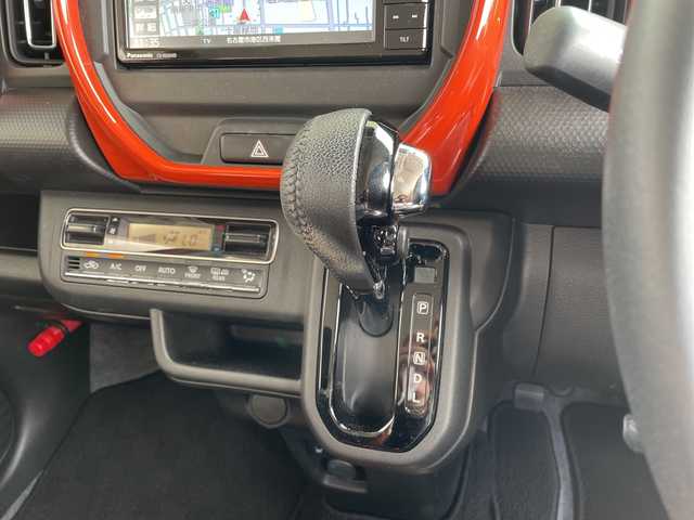 スズキ ハスラー HYBRID X 愛知県 2020(令2)年 4.4万km バーミリオンオレンジ/ガンメタリック2トーン SDナビ/フルセグ/シートヒーター/衝突軽減システム/LEDヘッドライト/ETC/本革ステアリング/純正アルミホイール/スマートキー/プッシュスタート