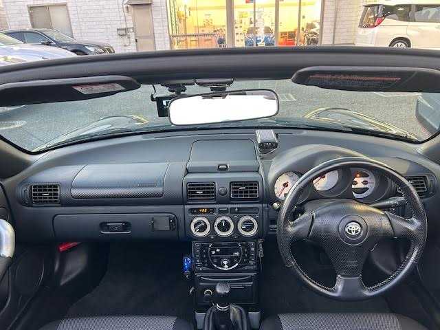 トヨタ ＭＲ－Ｓ S エディション 埼玉県 2006(平18)年 8.2万km ブラック 社外17インチアルミホイール【ＳＳＲ】　/車高調【ＢＬＩＴＺ】/純正オーディオ/ＥＴＣ　/ドライブレコーダー　/フォグランプ　/ソフトトップ　/スペアキー/保証書　/取扱説明書