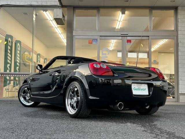 トヨタ ＭＲ－Ｓ S エディション 埼玉県 2006(平18)年 8.2万km ブラック 社外17インチアルミホイール【ＳＳＲ】　/車高調【ＢＬＩＴＺ】/純正オーディオ/ＥＴＣ　/ドライブレコーダー　/フォグランプ　/ソフトトップ　/スペアキー/保証書　/取扱説明書