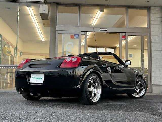 トヨタ ＭＲ－Ｓ S エディション 埼玉県 2006(平18)年 8.2万km ブラック 社外17インチアルミホイール【ＳＳＲ】　/車高調【ＢＬＩＴＺ】/純正オーディオ/ＥＴＣ　/ドライブレコーダー　/フォグランプ　/ソフトトップ　/スペアキー/保証書　/取扱説明書