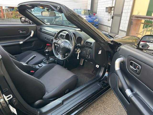 トヨタ ＭＲ－Ｓ S エディション 埼玉県 2006(平18)年 8.2万km ブラック 社外17インチアルミホイール【ＳＳＲ】　/車高調【ＢＬＩＴＺ】/純正オーディオ/ＥＴＣ　/ドライブレコーダー　/フォグランプ　/ソフトトップ　/スペアキー/保証書　/取扱説明書