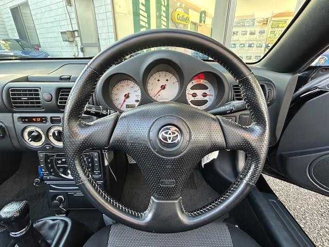 トヨタ ＭＲ－Ｓ S エディション 埼玉県 2006(平18)年 8.2万km ブラック 社外17インチアルミホイール【ＳＳＲ】　/車高調【ＢＬＩＴＺ】/純正オーディオ/ＥＴＣ　/ドライブレコーダー　/フォグランプ　/ソフトトップ　/スペアキー/保証書　/取扱説明書