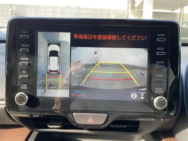 トヨタ ヤリスクロス ハイブリッド Z 青森県 2020(令2)年 4万km センシュアルレッドマイカ ワンオーナー/４WD/トヨタ純正ナビ/AM/FM/CD/DVD/フルセグ/USB/Bluetooth/パノラミックビューモニター/TOYOTA Safety Sense/・レーダークルーズコントロール/・プリクラッシュセーフティ/・レーンディパーチャーアラート/・先行車発進告知機能/・オートマチックハイビーム/パワーバックドア/電動パーキングブレーキ/ダウンヒルアシストコントロール/運転席パワーシート/前席シートヒーター/ETC/社外ドライブレコーダー(ZNR025)/スペアキー/LEDヘッドライト/純正AW18インチ夏タイヤ/社外AWスタッドレスタイヤ車載/取扱説明書/保証書