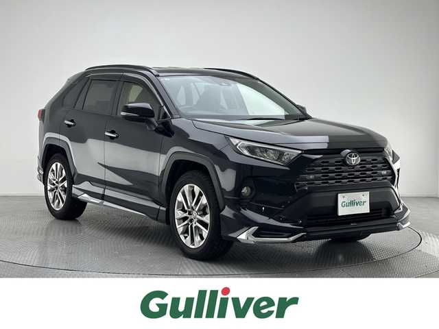 トヨタ ＲＡＶ４ G Zパッケージ 兵庫県 2019(令1)年 6.4万km アティチュードブラックマイカ 社外7インチナビ/フルセグ CD DVD BT MSV/バックカメラ/レーダークルーズコントロール/プリクラッシュセーフティー/LTA/BSM/クリアランスソナー/RCTA/PKSB/RSA/デジタルインナーミラー/ETC/LEDヘッドライト/LEDフォグライト/オートライト/オートハイビーム/ステアリングヒーター/電子パーキング/HOLD/スマートキー