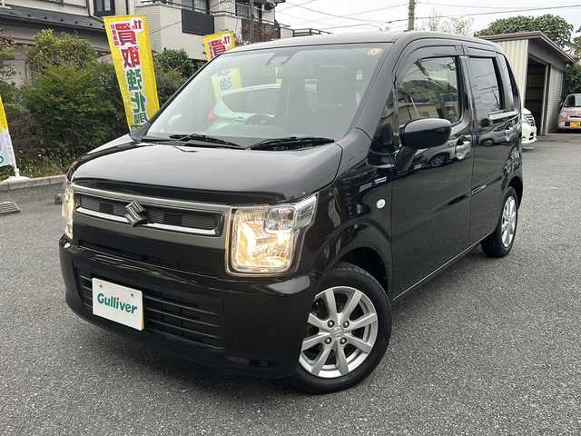 スズキ ワゴンＲ HYBRID FX リミテッド 埼玉県 2020(令2)年 3.4万km ブルーイッシュブラックパール3 ヘッドアップディスプレイ/プッシュスタート/アイドリングストップ/レーンアシスト/横滑り防止/ドライブレコーダー/フルオートエアコン/シートヒーター/純正14インチアルミホイール/エアバック