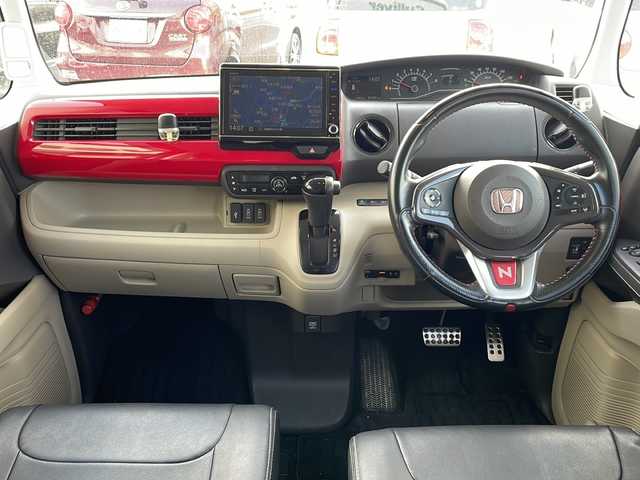 ホンダ Ｎ ＢＯＸ G EX ホンダセンシング 兵庫県 2017(平29)年 7.2万km プレミアムホワイトパールⅡ 社外ナビ（AM/FM/DVD/DVD/BT)/・フルセグＴＶ/横滑り防止/衝突軽減/ドラレコ/ビルトインETC/レーンアシスト/クルーズコントロール/両側パワースライドドア/LEDライト