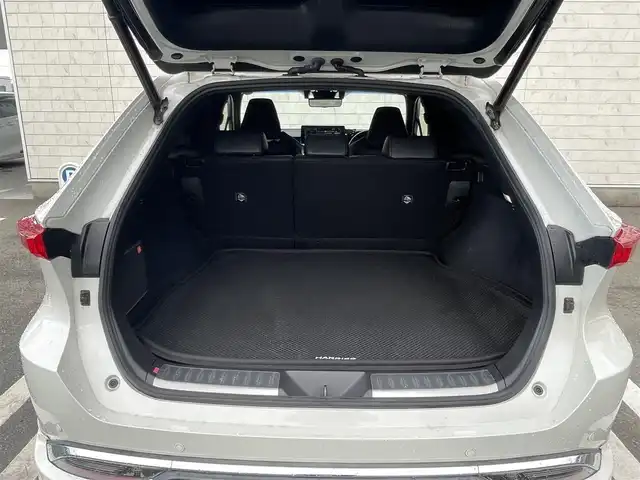 トヨタ ハリアー ハイブリッド Z レザーパッケージ 福岡県 2021(令3)年 7.4万km ホワイトパールクリスタルシャイン 純正12.3型オーディオディスプレイナビ(フルセグTV/BT)/トヨタセーフティ/全方位/ブラインドスポット/オートホールド/ドラレコ/デジタルインナーミラー/JBLサウンド/電動リア/モデリスタエアロ/クルコン/USB/シートヒーター/エアシート/ハンドルヒーター/ETC2.0/純正フロアマット/純正LED/純正アルミホイール/プッシュスタート/スマートキー