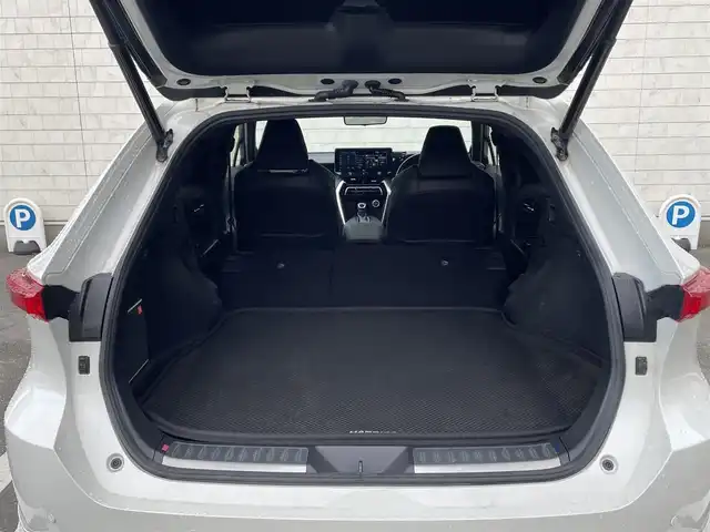 トヨタ ハリアー ハイブリッド Z レザーパッケージ 福岡県 2021(令3)年 7.4万km ホワイトパールクリスタルシャイン 純正12.3型オーディオディスプレイナビ(フルセグTV/BT)/トヨタセーフティ/全方位/ブラインドスポット/オートホールド/ドラレコ/デジタルインナーミラー/JBLサウンド/電動リア/モデリスタエアロ/クルコン/USB/シートヒーター/エアシート/ハンドルヒーター/ETC2.0/純正フロアマット/純正LED/純正アルミホイール/プッシュスタート/スマートキー