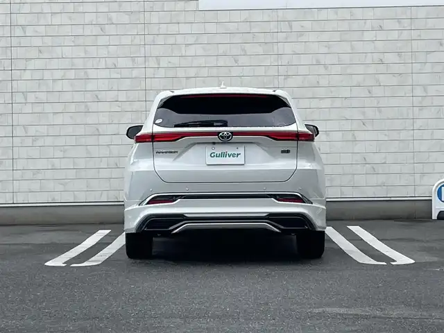 トヨタ ハリアー ハイブリッド Z レザーパッケージ 福岡県 2021(令3)年 7.4万km ホワイトパールクリスタルシャイン 純正12.3型オーディオディスプレイナビ(フルセグTV/BT)/トヨタセーフティ/全方位/ブラインドスポット/オートホールド/ドラレコ/デジタルインナーミラー/JBLサウンド/電動リア/モデリスタエアロ/クルコン/USB/シートヒーター/エアシート/ハンドルヒーター/ETC2.0/純正フロアマット/純正LED/純正アルミホイール/プッシュスタート/スマートキー