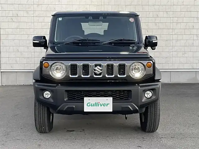 スズキ ジムニー ノマド FC 群馬県 2025(令7)年 0.1万km 黒 登録時走行距離１６０ｋｍ　/前席シートヒーター　/衝突軽減ブレーキ　/レーンアシスト　/アダプティブクルーズコントロール　/純正１５インチアルミホイール　/ミラーヒーター　/純正フロアマット　/スマートキー　/ＬＥＤ