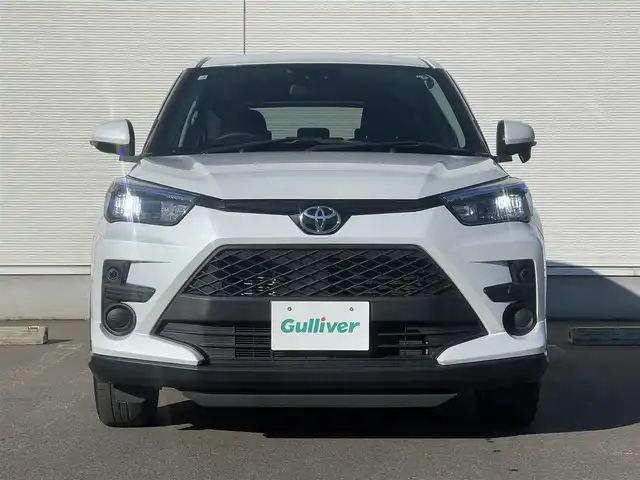 トヨタ ライズ G 秋田県 2020(令2)年 7.7万km シャイニングホワイトパール 4WD/衝突軽減システム/LEDヘッドライト/純正SDナビ（DVD/CD/BT/AM/FM/USB）/フルセグ（走行中視聴可能）/バックカメラ/トヨタ純正１６インチアルミ（夏タイヤ装着）/スマートキー/アイドリングストップ/プッシュスタート/コーナーセンサー/レーンキープアシスト/オートマチックハイビーム/MTモード付AT/ステアリングスイッチ/前席シートヒーター/純正フロアマット/純正ドアバイザー/オートライト/オートエアコン/横滑り防止/盗難防止装置/寒冷地仕様/ヘッドライトレベライザー/電動格納ウィンカーミラー/保証書/取扱説明書/記録簿/スペアキー×１