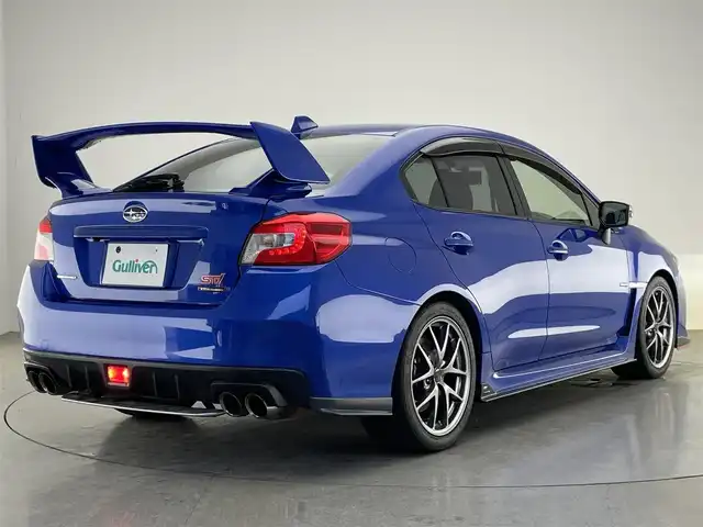 スバル ＷＲＸ ＳＴＩ STI タイプS 愛知県 2016(平28)年 4.9万km WRブルーパール 純正ＳＤナビ　バックカメラ　ＳＴｉパーツ多数　ＳＴｉエアロ　ＳＴｉマフラー　ＳＴｉダウンサス　ＳＴｉ１８インチアルミホイール　ＥＴＣ　リアウィング　ドライブレコーダー　プッシュスタート　ＭＴ車　禁煙車