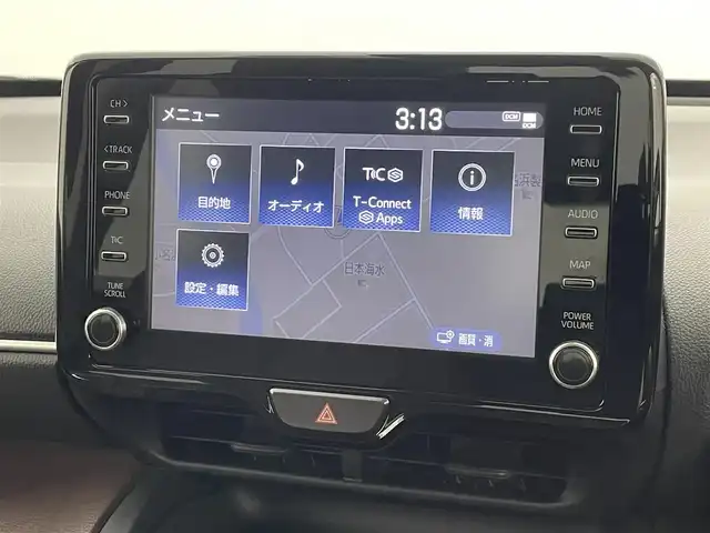 トヨタ ヤリスクロス ハイブリッド Z 福島県 2021(令3)年 2.7万km ブラックマイカ/ホワイトパールクリスタルシャイン 2トーン 純正ディスプレイオーディオ/【AM/FM/Bluetooth/Miracast】/・バックカメラ/・ETC/トヨタセーフティセンス/・プリクラッシュセーフティ/・レーントレーシングアシスト/・レーダークルーズコントロール/・オートマチックハイビーム/・ロードサインアシスト/ブラインドスポットモニター/・リヤクロストラフィックアラート/パーキングサポートブレーキ/クリアランスソナー/ハーフレザーシート/・運転席パワーシート/・運転席＋助手席シートヒーター/LEDヘッドライト/・オートライト/・フロントフォグライト/革巻きステアリング/・チルトステアリング/・ステアリングスイッチ/電子パーキングブレーキ/・ブレーキオートホールド/純正フロアマット/純正ドアバイザー/プッシュスタート/・スマートキー