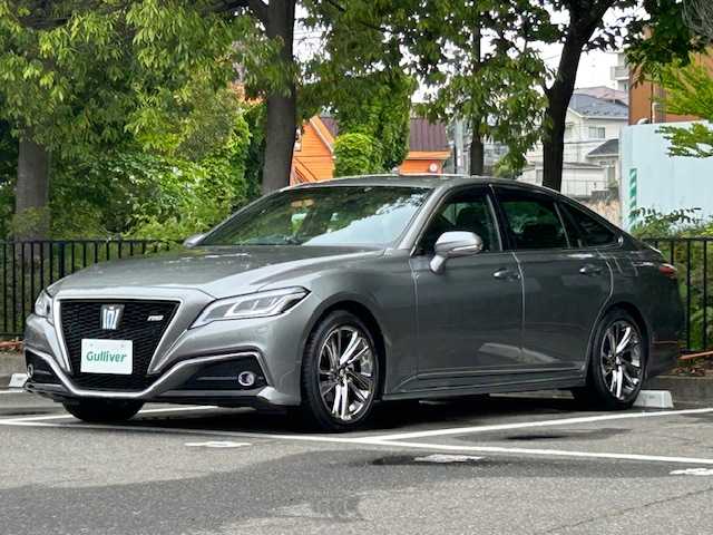 トヨタ クラウン ハイブリッド RS アドバンス 宮城県 2021(令3)年 0.3万km シルバー 純正ナビ/トヨタセーフティセンス/・プリクラッシュセーフティー/・レーントレーシングアシスト/・レーダークルーズコントロール/・ロードサインアシスト/・アダプティブハイビームシステム/先行者発進告知機能/ブラインドスポットモニター/インテリジェントクリアランスソナー/リヤクロストラフィックオートブレーキ/ヘッドアップディスプレイ/三眼LEDヘッドライト/フォグランプ/オートライト/シートメモリ/パワーシート/ハンドルヒーター/シートヒーター/エアーシート/バックカメラ/フルセグTV/Bluetooth、CD/純正ビルトイン2.0ETC/純正前後ドライブレコーダー/純正フロアマット/純正アルミホイール