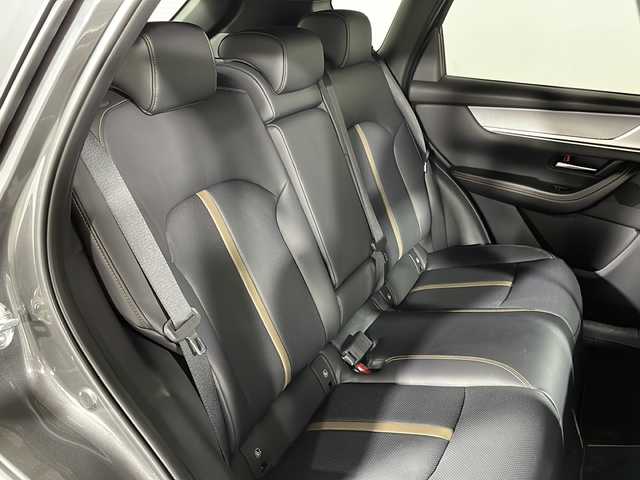 マツダ ＣＸ－６０ 25S エクスクルーシブモード 広島県 2024(令6)年 1.1万km マシーングレープレミアムM 12.3型マツダコネクトナビ/BOSEサウンド/360度ビューモニター/黒革シート/パワーシート（ポジションメモリー）/シートヒーター/ベンチレーション/ステアリングヒーター/パワーリヤゲート/レーダークルーズコントロール/アダプティブLEDヘッドライト/レーンキープアシスト/ブラインドスポットモニタリング/スマートブレーキサポート/フロント/リアパーキングセンサー/ヘッドアップディスプレイ/パドルシフト/ワイヤレス充電/ETC/ドライブレコーダー/USB/HDMI入力端子