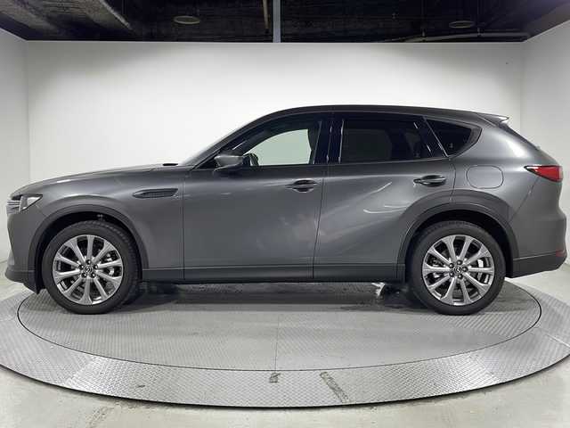 マツダ ＣＸ－６０ 25S エクスクルーシブモード 広島県 2024(令6)年 1.1万km マシーングレープレミアムM 12.3型マツダコネクトナビ/BOSEサウンド/360度ビューモニター/黒革シート/パワーシート（ポジションメモリー）/シートヒーター/ベンチレーション/ステアリングヒーター/パワーリヤゲート/レーダークルーズコントロール/アダプティブLEDヘッドライト/レーンキープアシスト/ブラインドスポットモニタリング/スマートブレーキサポート/フロント/リアパーキングセンサー/ヘッドアップディスプレイ/パドルシフト/ワイヤレス充電/ETC/ドライブレコーダー/USB/HDMI入力端子