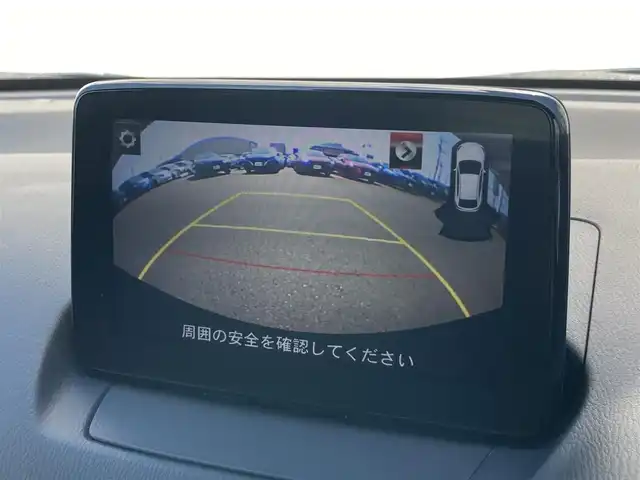 マツダ デミオ 15S 静岡県 2018(平30)年 3.4万km マシーングレープレミアムM スマートシティブレーキサポート/純正SDナビ/　AM FM CD DVD Bluetooth USB AUX/フルセグTV/ETC/LEDオートヘッドランプ/シートヒーター(前席)/純正15インチアルミホイール/リアクリアランスソナー/スマートキー2本/MTモード付AT/アイドリングストップ/ワンオーナー/バックモニター/前後方ドライブレコーダー
