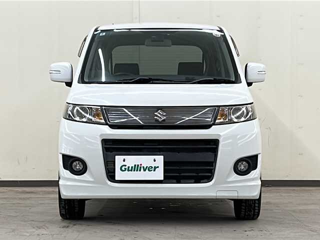 スズキ ワゴンＲ スティングレー リミテッドⅡ 道央・札幌 2012(平24)年 3.9万km パールホワイト /４WD//純正ディーラーナビ/（CD/BT/AM/FM/AUX）//フォグライト//オートライト//バックカメラ//スマートキー//スペアキー//ドアバイザー//ドライブレコーダー