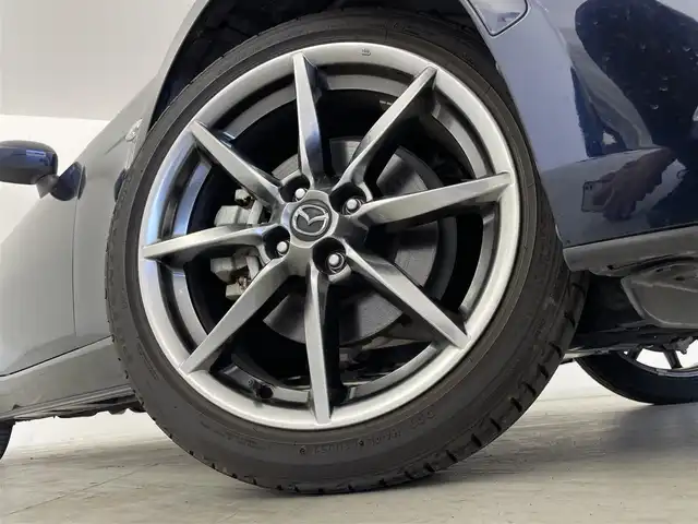 マツダ ロードスター ＲＦ S 群馬県 2023(令5)年 1.4万km ディープクリスタルブルーマイカ 6速ミッション/電動オープン/純正7インチナビ/(FM/AM/Bluetooth/USB/AUX/Apple CarPlay/Android Auto)/ブラインドスポットモニター/クルーズコントロール/車線逸脱警報システム/4輪アンチロックブレーキシステム/横滑り防止機構/アダプティブLEDヘッドライト/前席シートヒーター