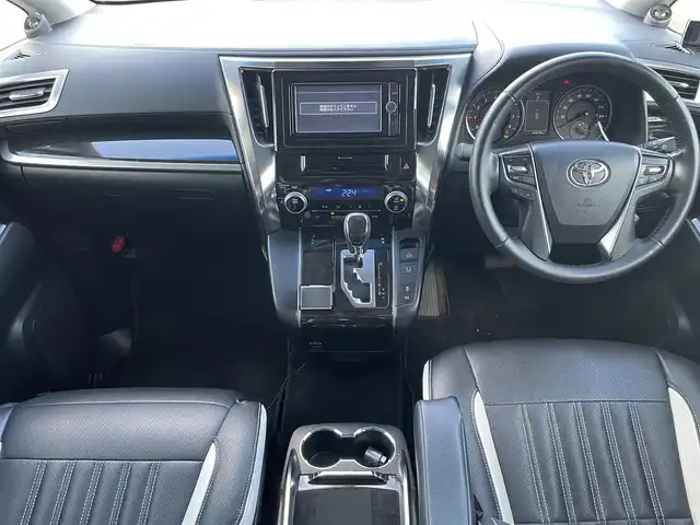 トヨタ アルファード S Aパッケージ 静岡県 2016(平28)年 6.5万km ホワイトパールクリスタルシャイン ワンオーナー/純正ナビ/・フルセグＴＶ/・Ｂｌｕｅｔｏｏｔｈ接続/・ＤＶＤ再生/社外フリップダウンモニター/クルーズコントロール/両側パワースライドドア/電動パーキングブレーキ/オートブレーキホールド/AC100V電源/前後コーナーセンサー/プッシュスタート/スマートキー/スペアキー/ビルトインＥＴＣ/ＬＥＤオートライト/純正フロアマット/社外シートカバー/社外20インチアルミホイール