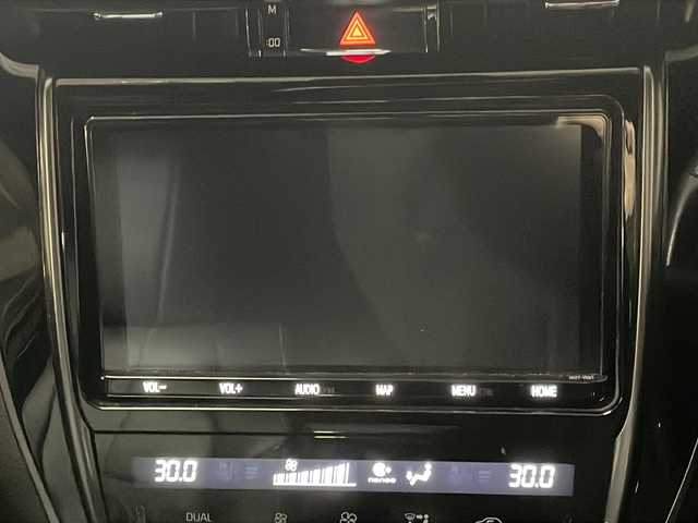 トヨタ ハリアー プレミアム スタイルノアール 広島県 2020(令2)年 3.4万km ブラックマイカ 純正オプション９型ナビ　/バックカメラ　/レーダークルーズコントロール　/フルセグＴＶ　/パワーシート　/コーナーセンサー　/パワーバックドア　/オートハイビーム　/衝突軽減ブレーキ　/ドラレコ　/ETC　/オートライト/純正18インチアルミホイール(235/55/R18)/エアバック（運転席/助手席/サイド）