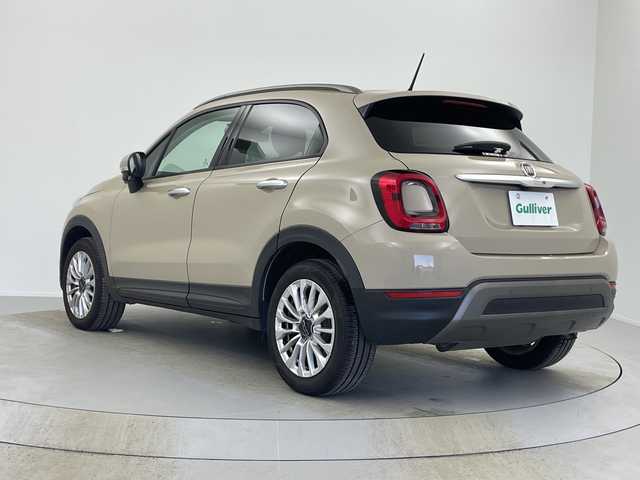 フィアット ５００Ｘ クロス 奈良県 2019(令1)年 2.5万km ベージュ 純正モニター付きオーディオ/USB BT AUX FM AM/バックカメラ/ETC/レーダークルーズコントロール/レーンアシスト/コーナーセンサー/電子パーキング/ドライブレコーダー/LEDヘッドライト/LEDフォグライト/オートライト/レザーシート/パワーシート/シートヒーター/ステアリングリモコン/ルーフレール/スマートキー/プッシュスタート