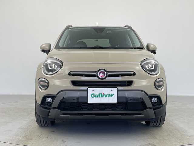 フィアット ５００Ｘ クロス 奈良県 2019(令1)年 2.5万km ベージュ 純正モニター付きオーディオ/USB BT AUX FM AM/バックカメラ/ETC/レーダークルーズコントロール/レーンアシスト/コーナーセンサー/電子パーキング/ドライブレコーダー/LEDヘッドライト/LEDフォグライト/オートライト/レザーシート/パワーシート/シートヒーター/ステアリングリモコン/ルーフレール/スマートキー/プッシュスタート