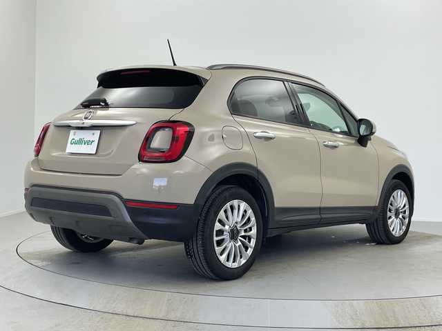 フィアット ５００Ｘ クロス 奈良県 2019(令1)年 2.5万km ベージュ 純正モニター付きオーディオ/USB BT AUX FM AM/バックカメラ/ETC/レーダークルーズコントロール/レーンアシスト/コーナーセンサー/電子パーキング/ドライブレコーダー/LEDヘッドライト/LEDフォグライト/オートライト/レザーシート/パワーシート/シートヒーター/ステアリングリモコン/ルーフレール/スマートキー/プッシュスタート