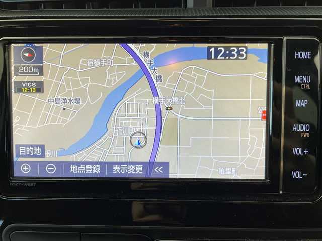 トヨタ アクア S スタイルブラック 群馬県 2019(平31)年 1.9万km ダークブルーマイカ 純正ナビ　バックカメラ　フルセグTV　Bluetooth接続　スマートキー　プッシュスタートボタン　衝突被害軽減ブレーキ　レーンアシスト　オートマチックハイビーム　ビルトインETC２．０　禁煙車