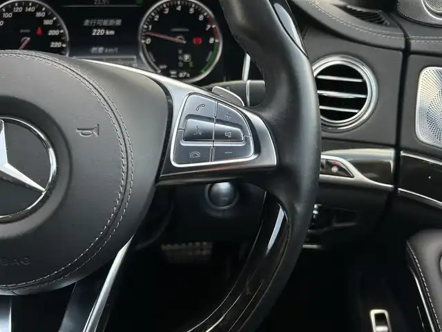 メルセデス・ベンツ Ｓ４００ ハイブリッド エクスクルーシブ 茨城県 2015(平27)年 4.9万km ダイヤモンドホワイト AMGライン /パノラマSR /ソフトクローズD /HUD /エアバランスP /Burｍester /360度カメラ /黒革 /シートヒーター /ベンチレーション /AMG19inAW /RSP/ACC /ナビ /TV /LED /禁煙車