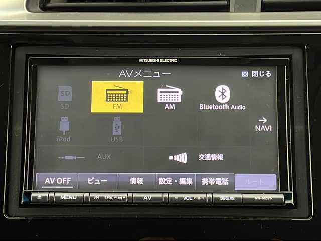 ホンダ フィット 13G F 新潟県 2018(平30)年 6.7万km タフホワイトⅡ ホンダセンシング/社外ナビ/　　SD/iPod/BT/FM/AM/レーダークルーズコントロール/ウィンカーミラー/電格ミラー/オートエアコン/アイドリングストップ/スマートキー/ETC