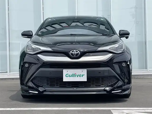 トヨタ Ｃ－ＨＲ G－T 神奈川県 2020(令2)年 5万km ブラックマイカ ９インチ純正ナビ　/バックカメラ　/ＴＲＤフルエアロ（フロントスポイラーLED付）/TRDトランクスポイラー/ドレスアップマフラー/TRDフロントバンパーガーニッシュ/TRDフォグガーニッシュ/Ｂｌｕｅｔｏｏｔｈ　ＤＶＤ　ＣＤ　/フルセグＴＶ　/ＥＴＣ２．０　/シートヒーター　/ＬＥＤヘッドライト　/フォグランプ　/ローダウンスプリング　/スマートキー/社外ドリンクホルダー/トヨタセーフティーセンス