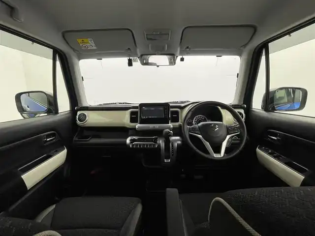 スズキ クロスビー HYBRID MZ 群馬県 2022(令4)年 3.3万km スポーディーブルーメタリック/ミネラルグレー2トーン 社外７型Ｗナビ　Ｂカメラ　衝突軽減　レーダークルーズ　パドルシフト　コーナーセンサー　シートヒーター　前後ドラレコ　ビルトインＥＴＣ　ＬＥＤヘッド　ＬＥＤフォグ　スペアキー　純正アルミホイール　禁煙車
