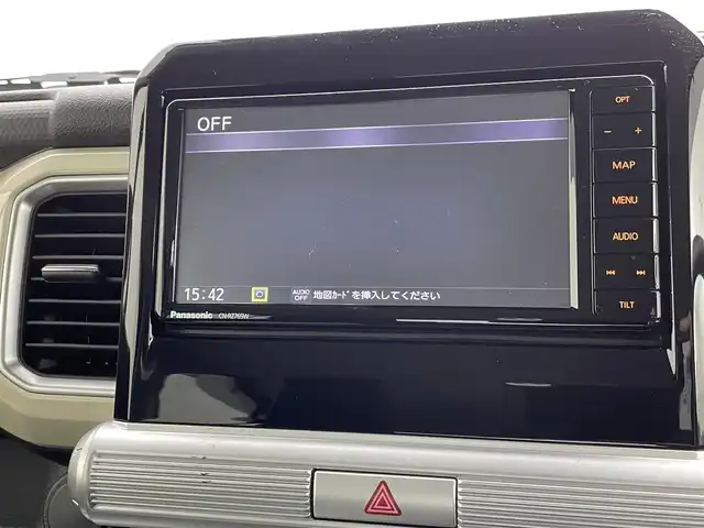 スズキ クロスビー HYBRID MZ 群馬県 2022(令4)年 3.3万km スポーディーブルーメタリック/ミネラルグレー2トーン 社外７型Ｗナビ　Ｂカメラ　衝突軽減　レーダークルーズ　パドルシフト　コーナーセンサー　シートヒーター　前後ドラレコ　ビルトインＥＴＣ　ＬＥＤヘッド　ＬＥＤフォグ　スペアキー　純正アルミホイール　禁煙車