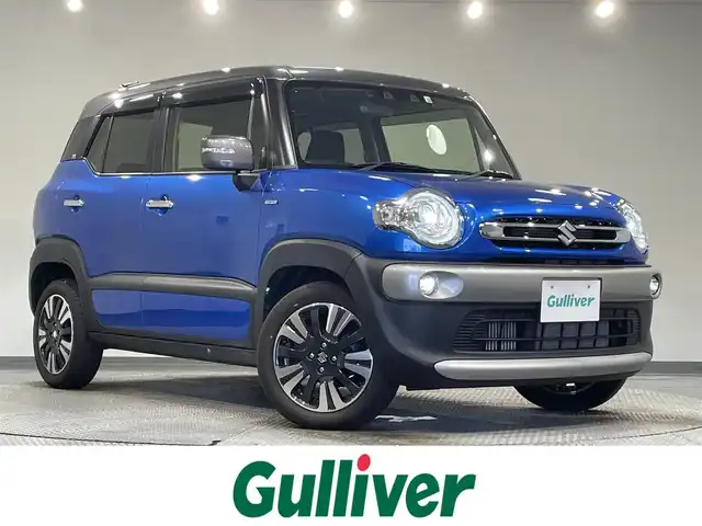 スズキ クロスビー HYBRID MZ 愛知県 2022(令4)年 3.3万km スポーディーブルーメタリック/ミネラルグレー2トーン Panasonic7インチナビ/（Bluetooth/AM/FM/フルセグTV）/衝突軽減ブレーキ/レーダークルーズコントロール/シートヒーター/LEDヘッドライト/ETC/バックカメラ/ドライブレコーダー/コーナーセンサー/レーンキープアシスト/パーキングアシスト/プッシュスタートボタン/スマートキー/スペアキー有/アイドリングストップ