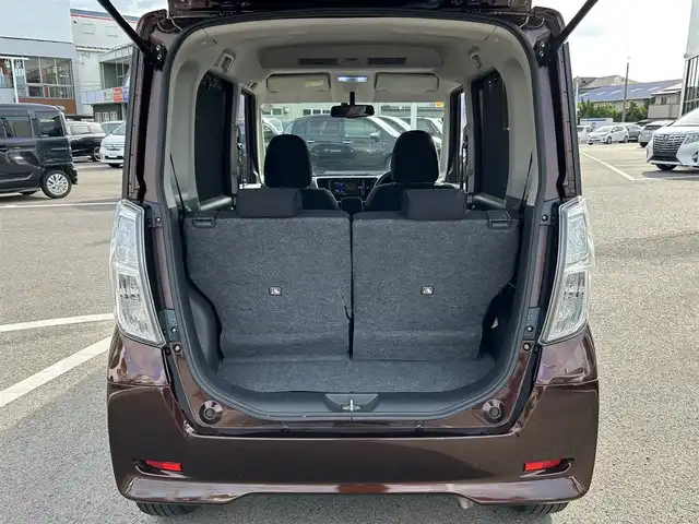 日産 デイズ ルークス ハイウェイスターターボ 愛媛県 2014(平26)年 6.7万km モカブラウンP 禁煙車/登録時走行距離：66804km/社外ナビ/BT/AM・FM/ワンセグ/CD/DVD/全方位カメラ/後席サンシェード/サーキュレーター/ドアバイザー/エンジンスタートボタン/両側パワースライドドア/前後ドライブレコーダー