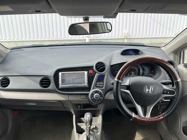 ホンダ インサイト G 愛媛県 2009(平21)年 16.7万km スペクトラムホワイトパール 純正ナビ/ETC/純正フロアマット/ファブリックシート/ワンセグTV/CDチェンジャー/パワーウィンドウ/パワーステアリング/ABS/リモコンキー