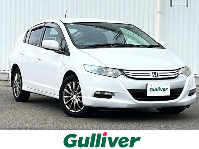 ホンダ インサイト G 愛媛県 2009(平21)年 16.7万km スペクトラムホワイトパール 純正ナビ/ETC/純正フロアマット/ファブリックシート/ワンセグTV/CDチェンジャー/パワーウィンドウ/パワーステアリング/ABS/リモコンキー