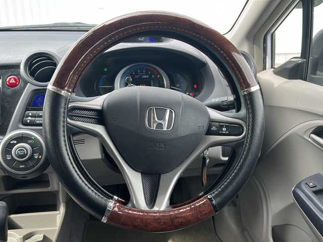 ホンダ インサイト G 愛媛県 2009(平21)年 16.7万km スペクトラムホワイトパール 純正ナビ/ETC/純正フロアマット/ファブリックシート/ワンセグTV/CDチェンジャー/パワーウィンドウ/パワーステアリング/ABS/リモコンキー