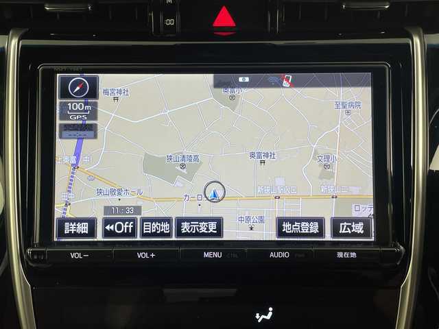 トヨタ ハリアー プレミアム メタル&レザーP 埼玉県 2018(平30)年 4.5万km ホワイトパールクリスタルシャイン 純正9インチナビ/　(Bluetooth/CD/DVD/FM/AM)/フルセグテレビ/バックカメラ/ビルトインETC/パワーバックドア/レザーシート/クルーズコントロール/車線逸脱警報/クリアランスソナー/シートヒーター/エアーシート/メモリ付きパワーシート/電子パーキングシステム/ブレーキホールド/プッシュスタート/オートLEDライト/オートハイビーム/純正18インチアルミホイール