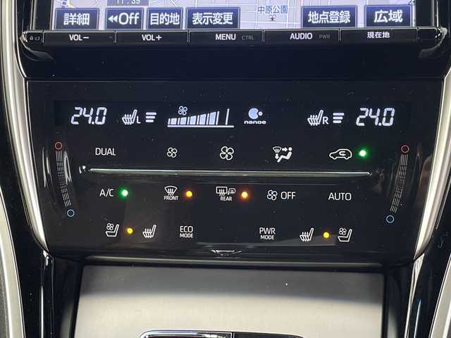 トヨタ ハリアー プレミアム メタル&レザーP 埼玉県 2018(平30)年 4.5万km ホワイトパールクリスタルシャイン 純正9インチナビ/　(Bluetooth/CD/DVD/FM/AM)/フルセグテレビ/バックカメラ/ビルトインETC/パワーバックドア/レザーシート/クルーズコントロール/車線逸脱警報/クリアランスソナー/シートヒーター/エアーシート/メモリ付きパワーシート/電子パーキングシステム/ブレーキホールド/プッシュスタート/オートLEDライト/オートハイビーム/純正18インチアルミホイール