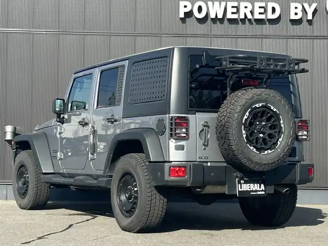 クライスラー・ジープ ジープ ラングラー アンリミテッド スポーツ 長野県 2017(平29)年 2.7万km シルバー LEXXEL WHEEL17インチ / WILD BOARアシストグリップ/ 純正ラバーマット / カロッツェリア2DINナビ / バックカメラ / サイドカメラ / 地デジTV/ MSV リアキャリア / クルーズコントロール / ETC / キーレス / コーナーセンサー