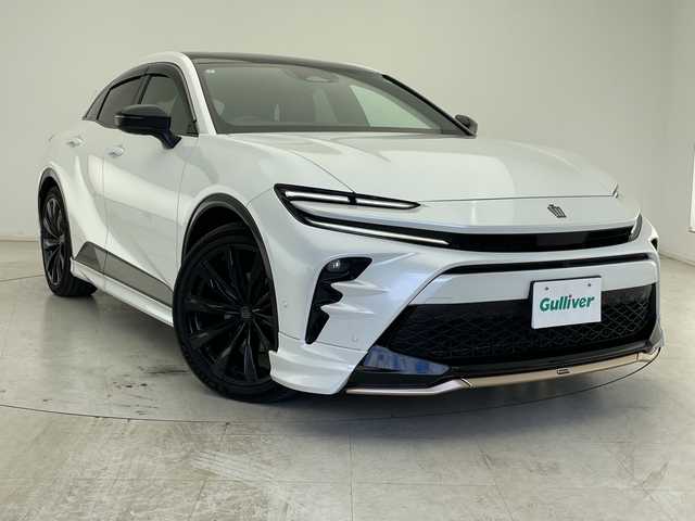 トヨタ クラウン スポーツ Z 千葉県 2024(令6)年 1.2万km プレシャスホワイトパール モデリスタエアロ/パノラマルーフ/衝突軽減ブレーキ/レーンキープアシスト/レーダークルーズコントロール/オートマチックハイビーム/全方位カメラ/純正メモリナビ/（フルセグ/Bluetooth/USB/FM/AM）/アイドリングストップ/ブラインドスポットモニター/ETC/レザーシート/シートメモリー/シートヒーター（運転席＋助手席）/エアシート（運転席＋助手席）/ステアリングスイッチ/ステアリングヒーター/デジタルインナーミラー/ヘッドアップディスプレイ/LEDヘッドライト/純正フロアマット/電動格納ミラー/純正サイドバイザー