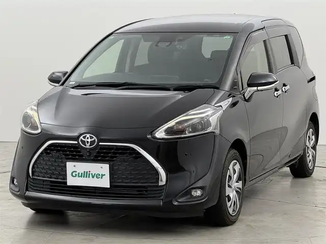 トヨタ シエンタ G クエロ 福岡県 2021(令3)年 0.9万km ブラックマイカ 純正９型ナビ／フルセグＴＶ　/全方位カメラ　/ＥＴＣ２．０　/前後ドラレコ　/コーナーセンサー　/衝突被害軽減　/レーンキープ/アクセル踏み間違い防止　/両側電動スライドドア　/ハーフレザーシート　/ＬＥＤヘッドライト