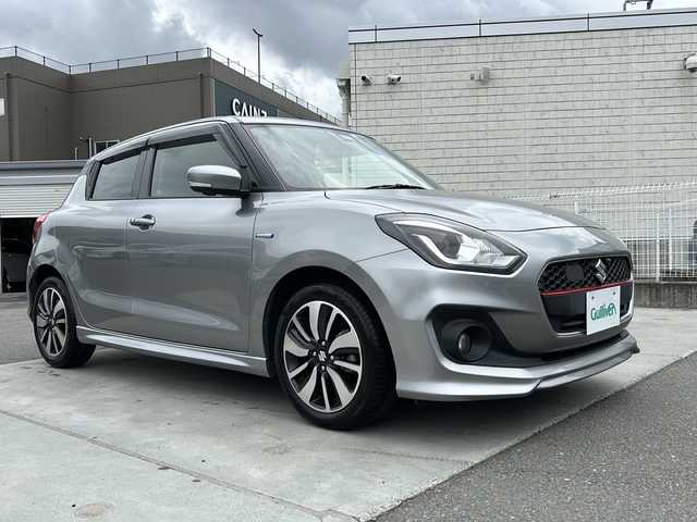 スズキ スイフト HYBRID RS 山梨県 2018(平30)年 5.3万km プレミアムシルバーメタリック ワンオーナー/セーフティパッケージ/パナソニックナビ/フルセグＴＶ　ＣＤ　ＤＶＤ　Ｂｌｕｅｔｏｏｔｈ　ＡＭＦＭ　/全方位モニター/ドライブレコーダー/プッシュスタート/純正フロアマット/レーンキープアシスト/オートマチックハイビーム/ＥＴＣ