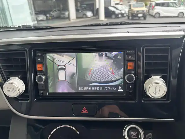 日産 デイズ ルークス X 京都府 2014(平26)年 13.4万km ブラック 純正メモリーナビ、地デジ、Bluetooth/アラウンドビューモニター/ETC/左側パワースライドドア /保証書/取扱説明書