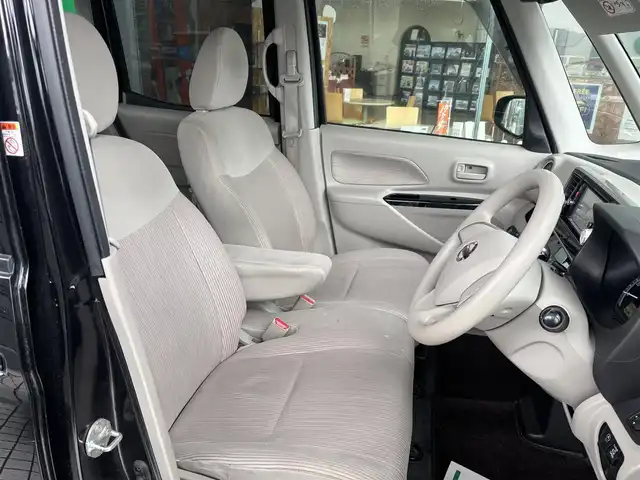 日産 デイズ ルークス X 京都府 2014(平26)年 13.4万km ブラック 純正メモリーナビ、地デジ、Bluetooth/アラウンドビューモニター/ETC/左側パワースライドドア /保証書/取扱説明書